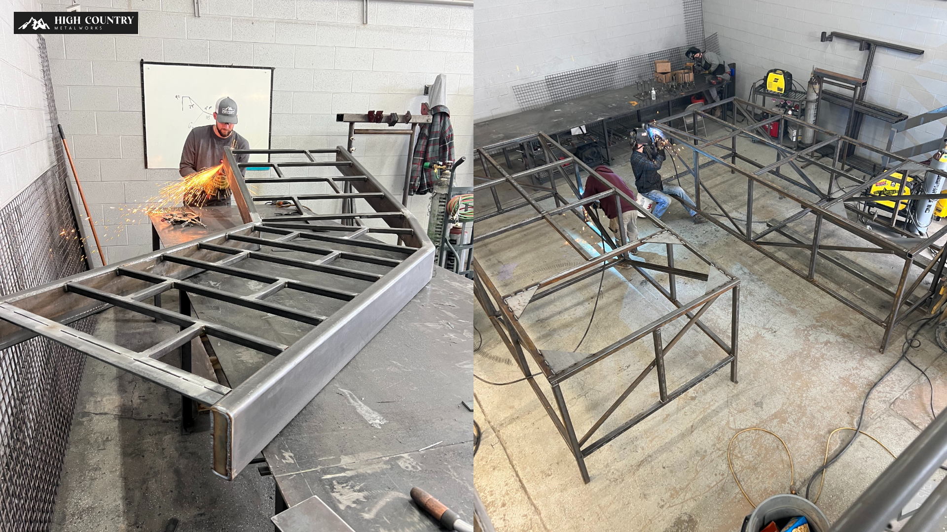High Country Metal Working On Custom Metal Railings in Alpine, Utah High Country Metal Working On Custom Metal Railings in Alpine, Utah