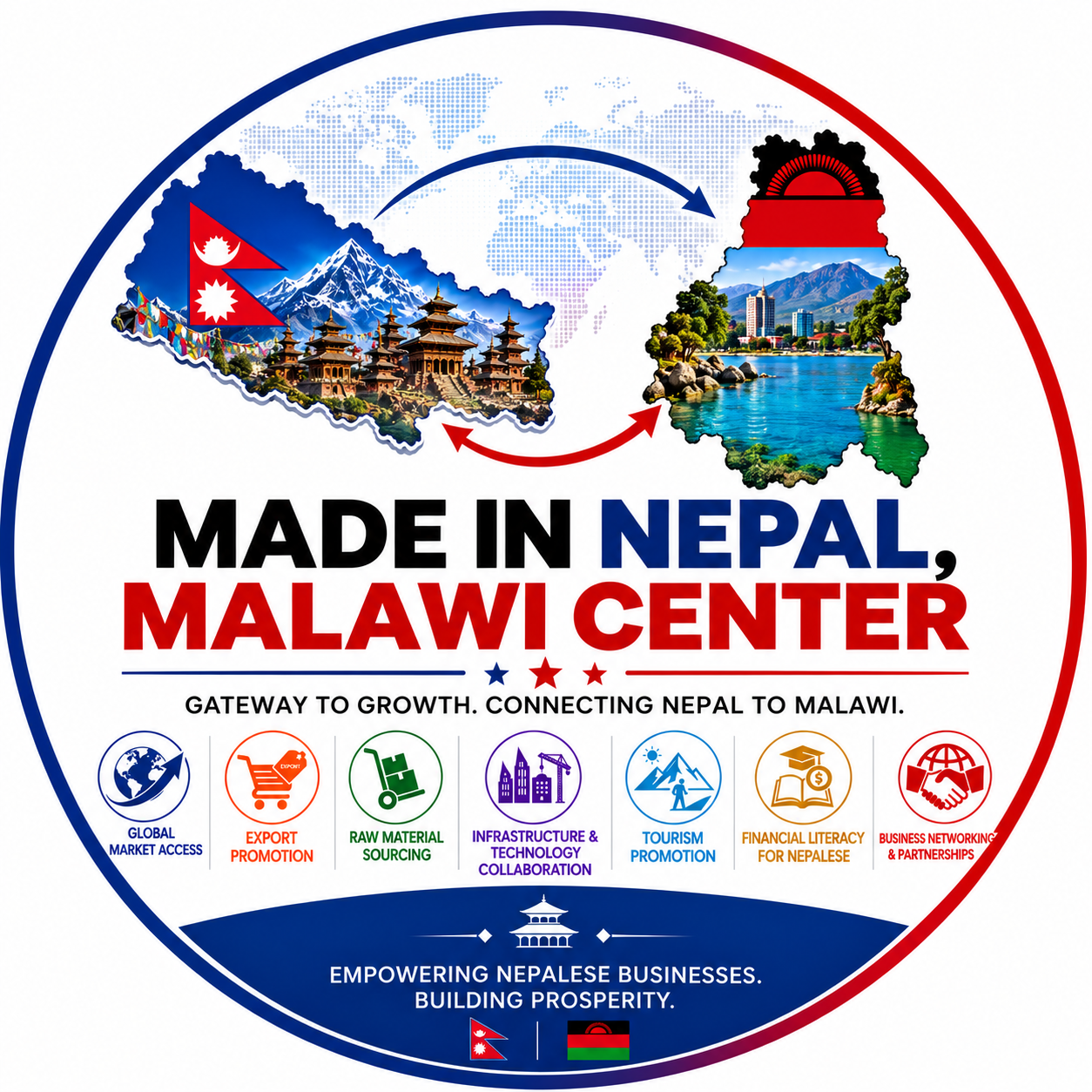 Made in Nepal, Malawi Center logo