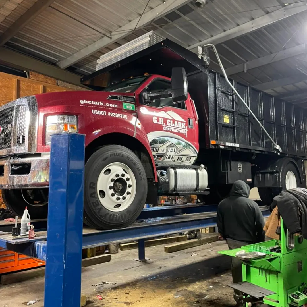 Work truck service at Ireland Diesel Auto