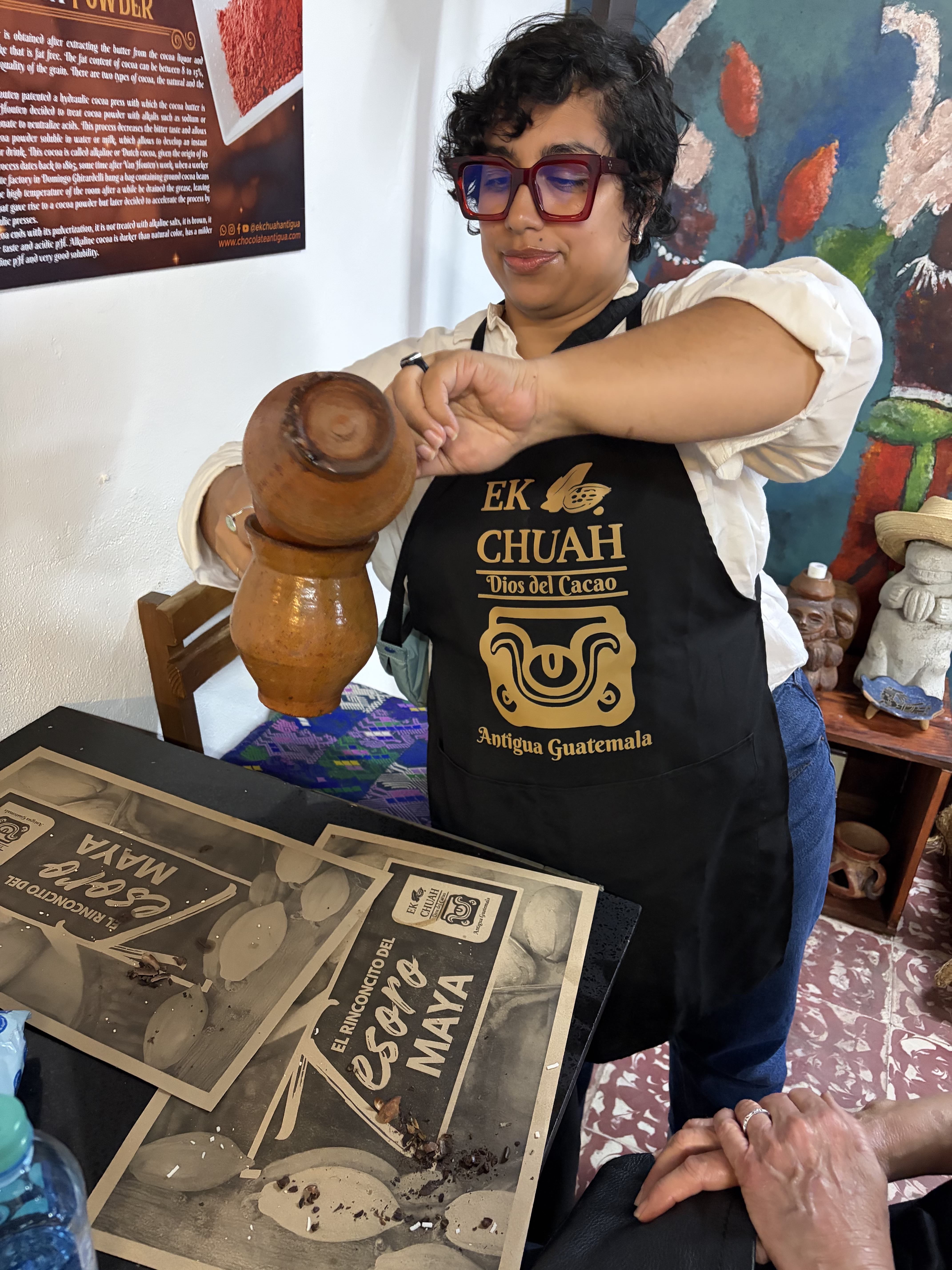 Hands-on chocolate making with Ek Chuah