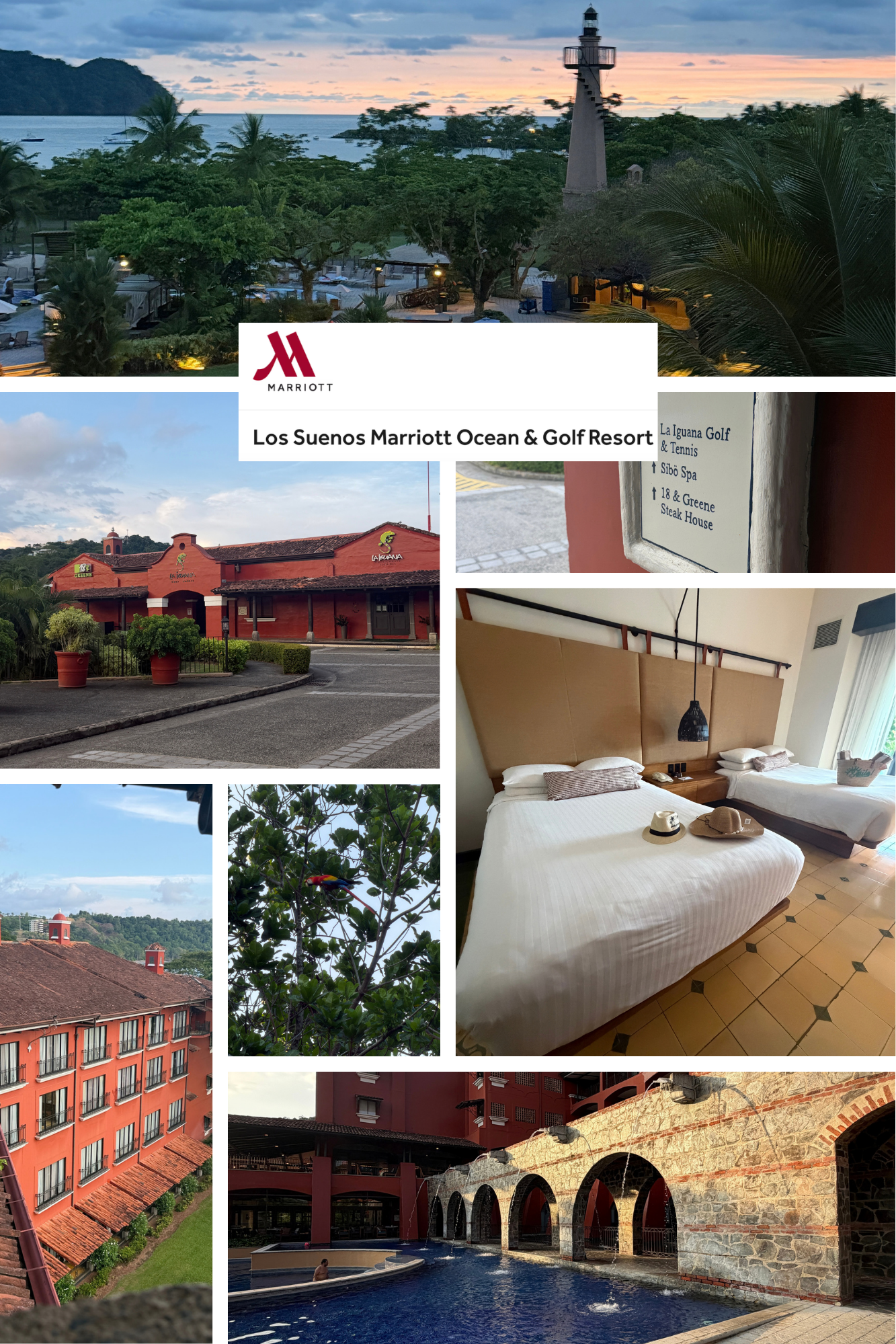 Los Sueños Marriott Ocean & Golf Resort on the Central Pacific coast of Costa Rica