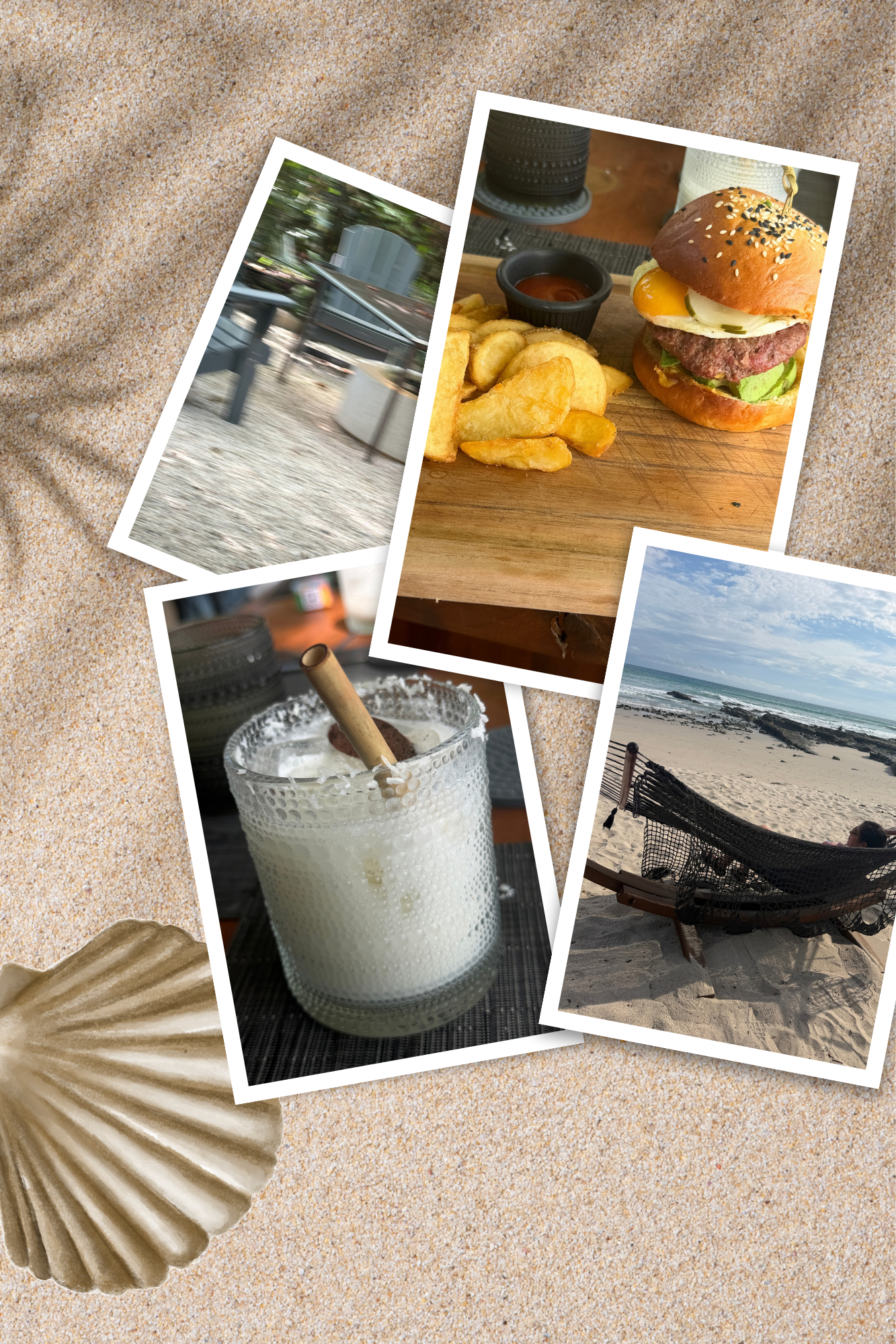 Lunch at Nantipa beachfront hotel in Santa Teresa, Costa Rica