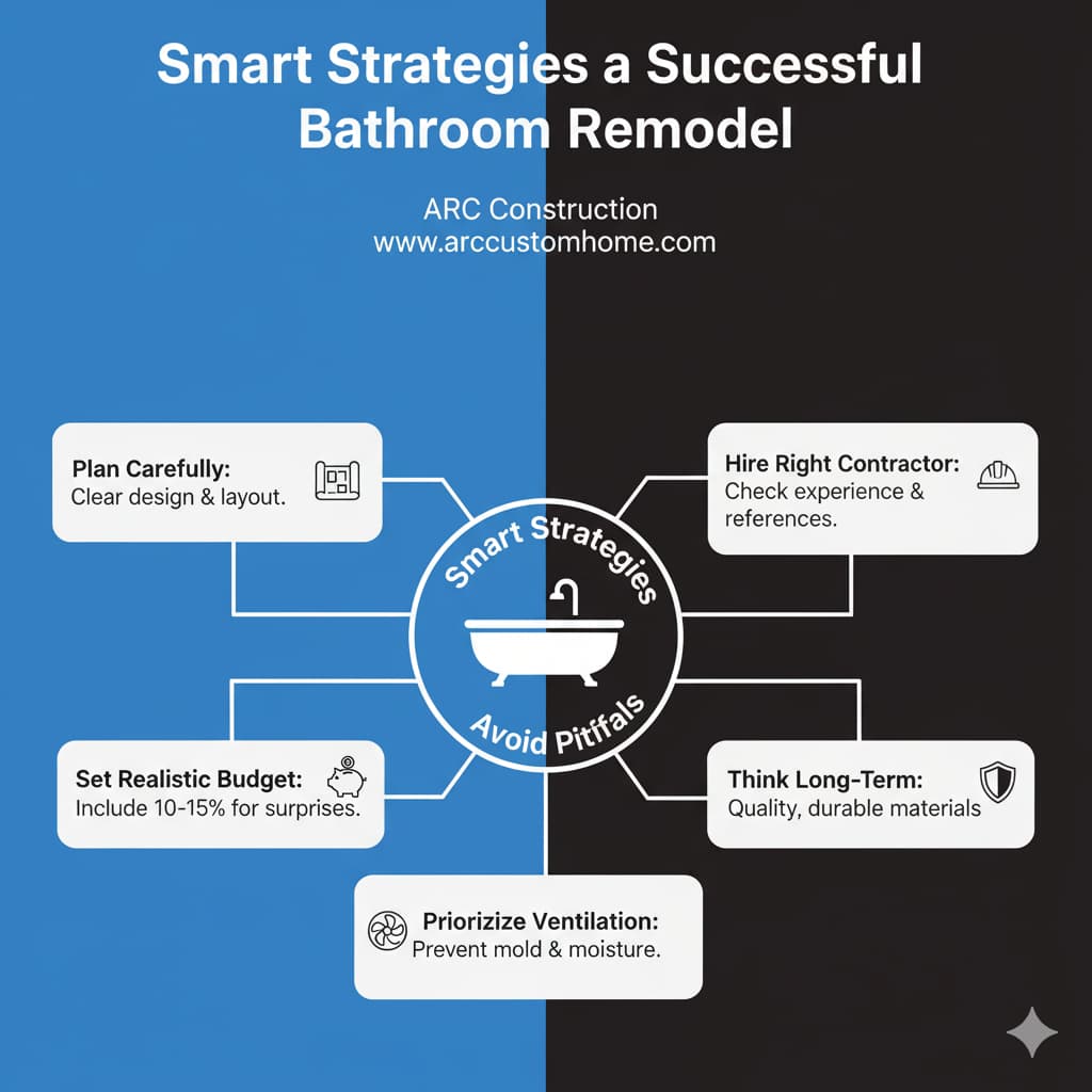 Smart Strategies Help You Avoid Costly Mistakes in a Bathroom Renovation