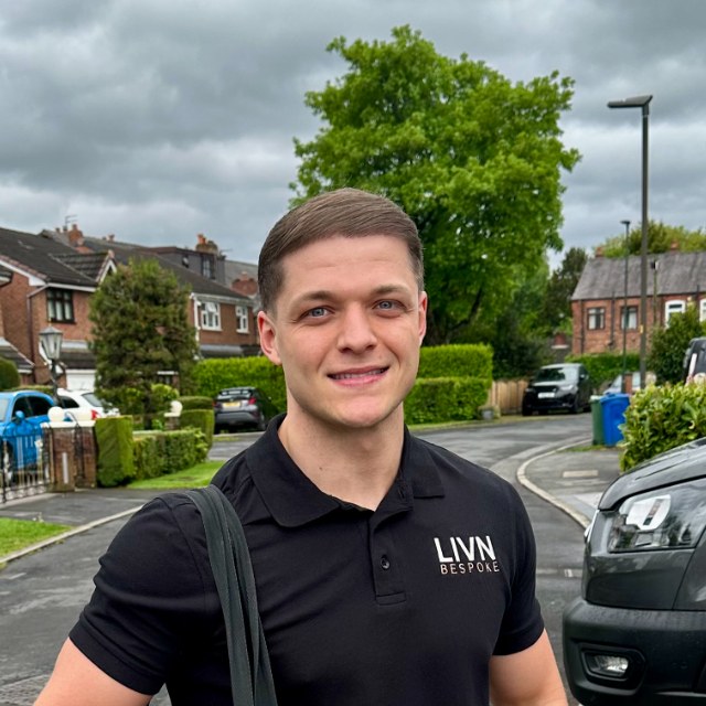Dillan, LIVN designer, arriving at a design visit
