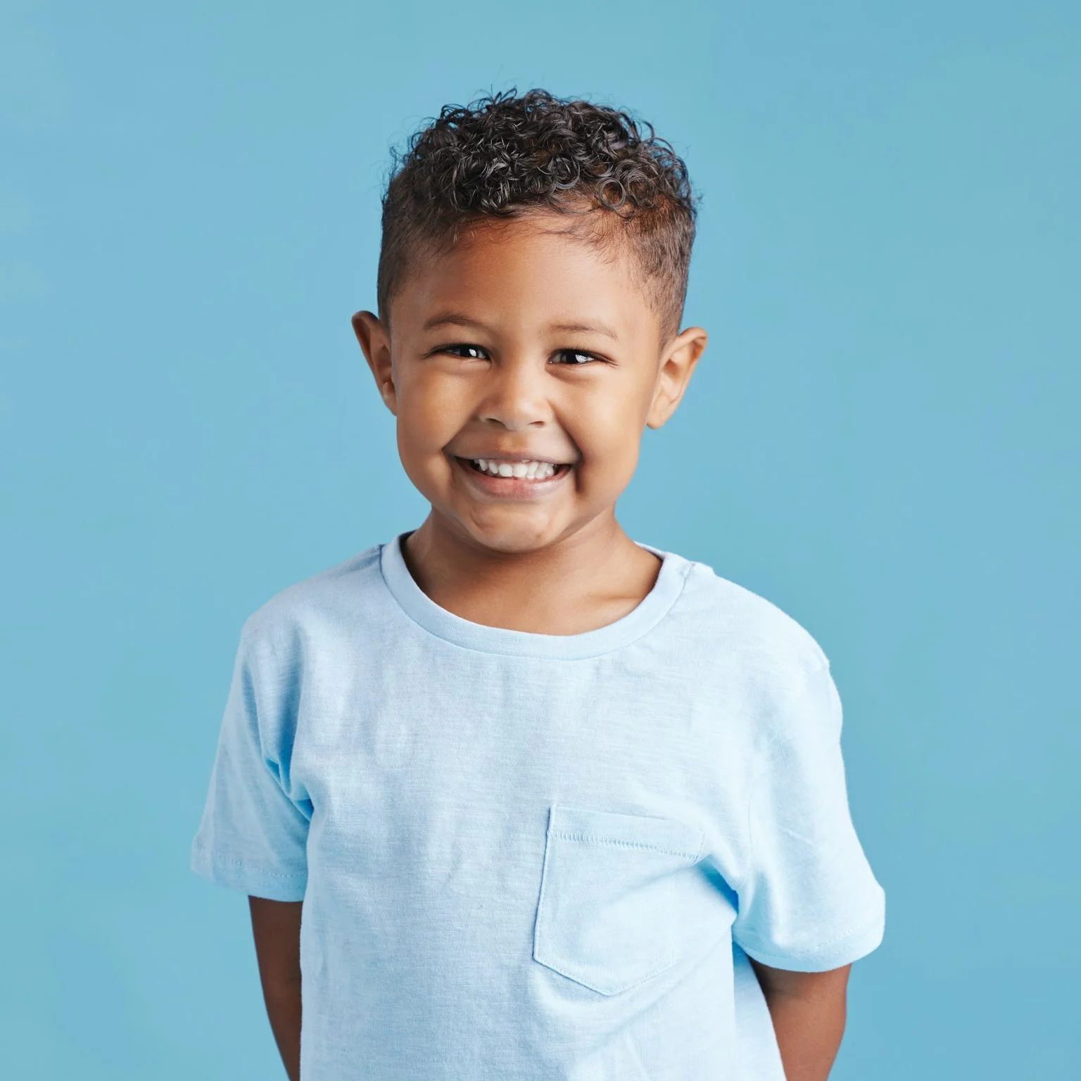 Young dental patient at Half Moon Dentistry