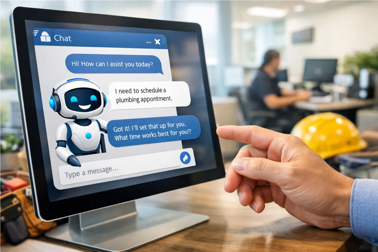 A Calendar Screen for Booked appointments