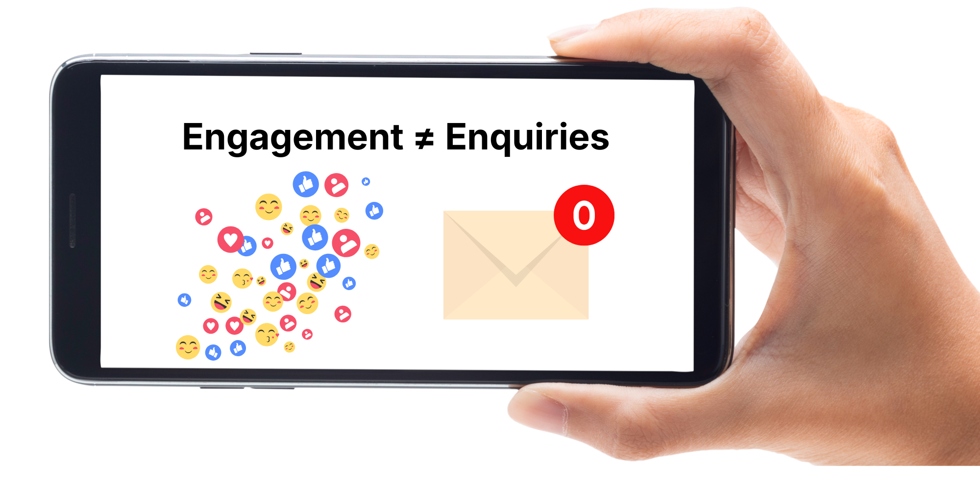 Why Your Social Media Gets Engagement but No Enquiries