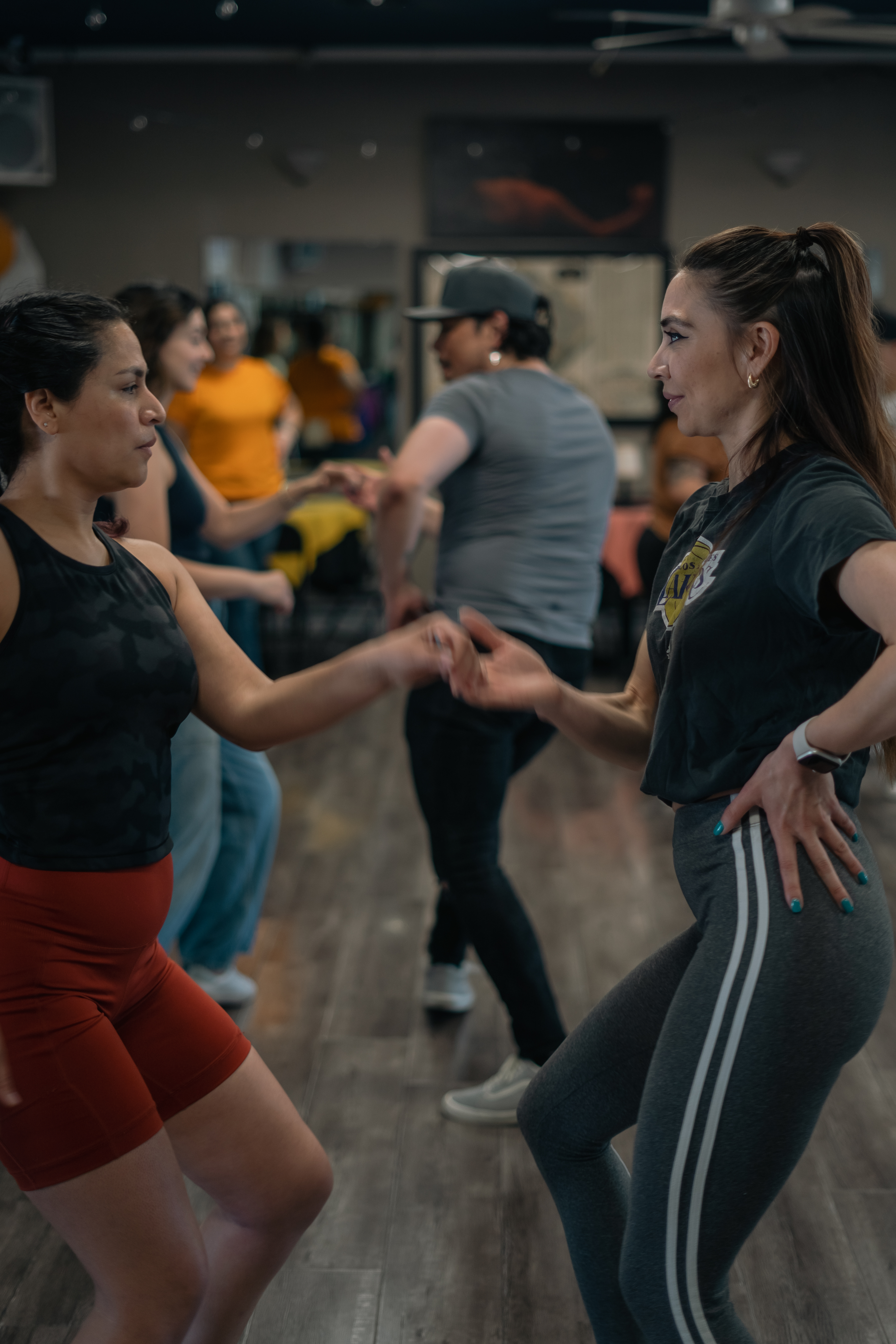 Students taking class at motion on 2