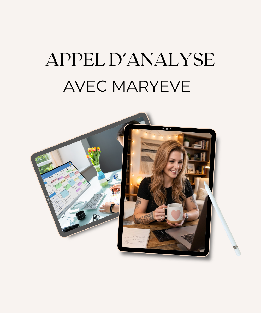 Appel d'analyse avec Maryeve