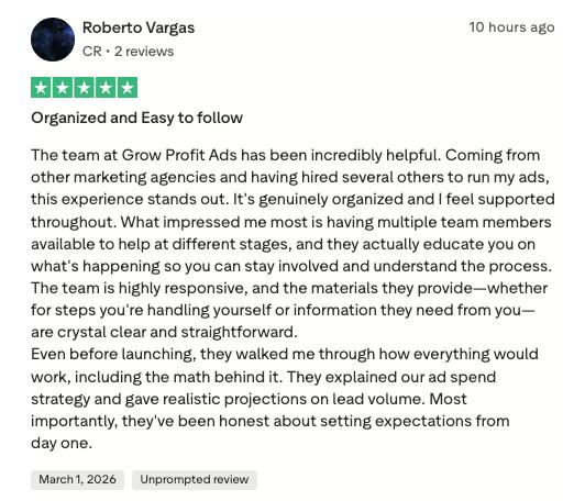 Roberto review