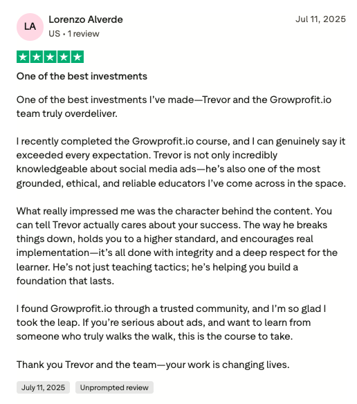 Lorenzo review