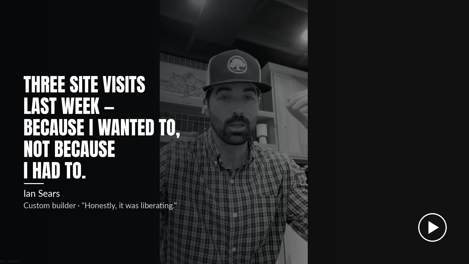 Ian, custom homebuilder in Texas