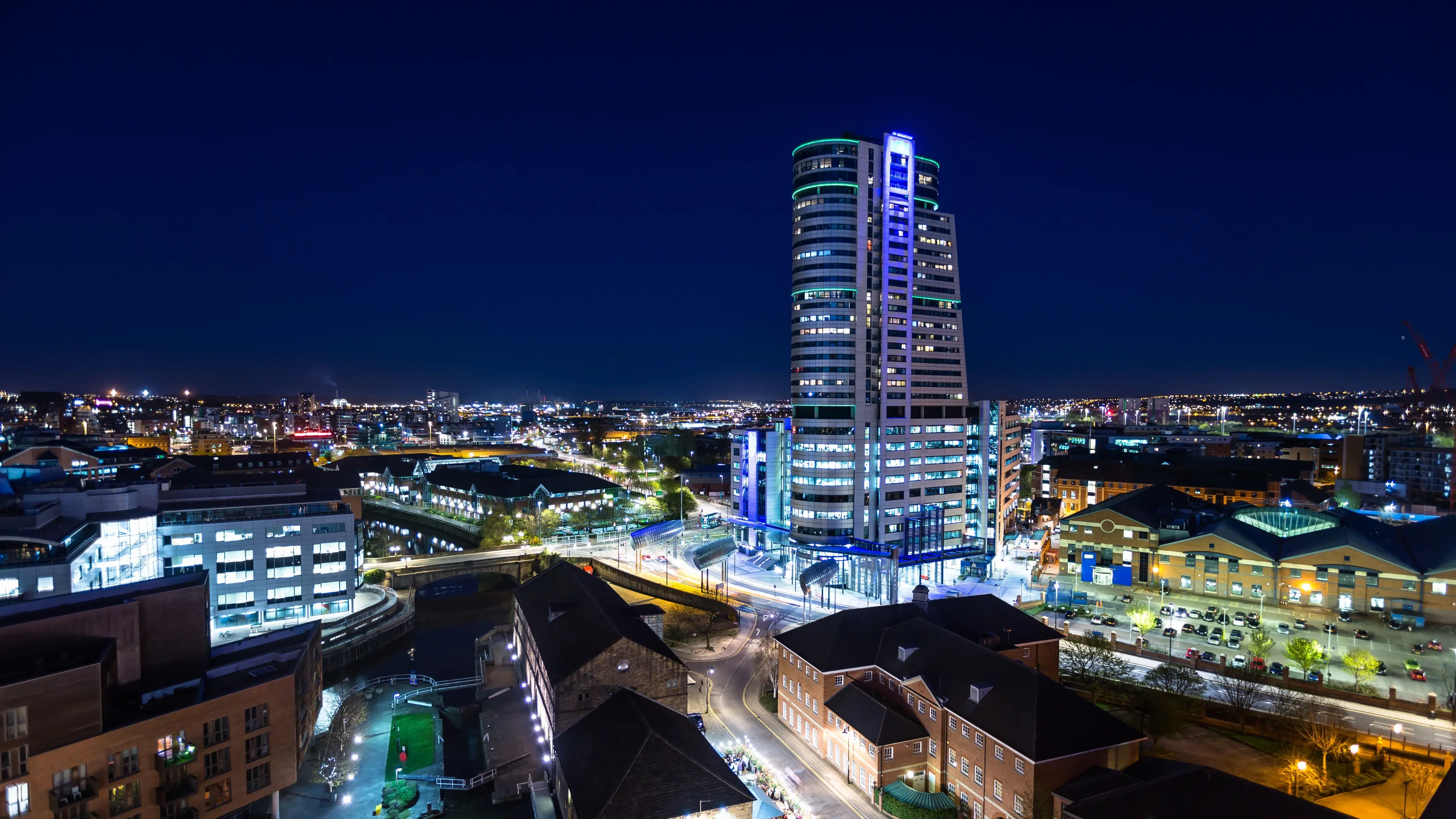 Leeds, UK Skyline Leeds, UK Skyline