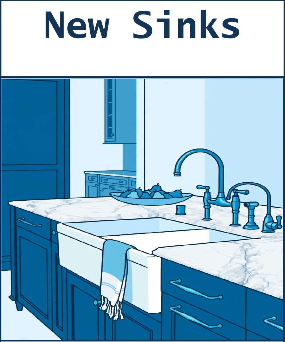 New Sinks Countertops