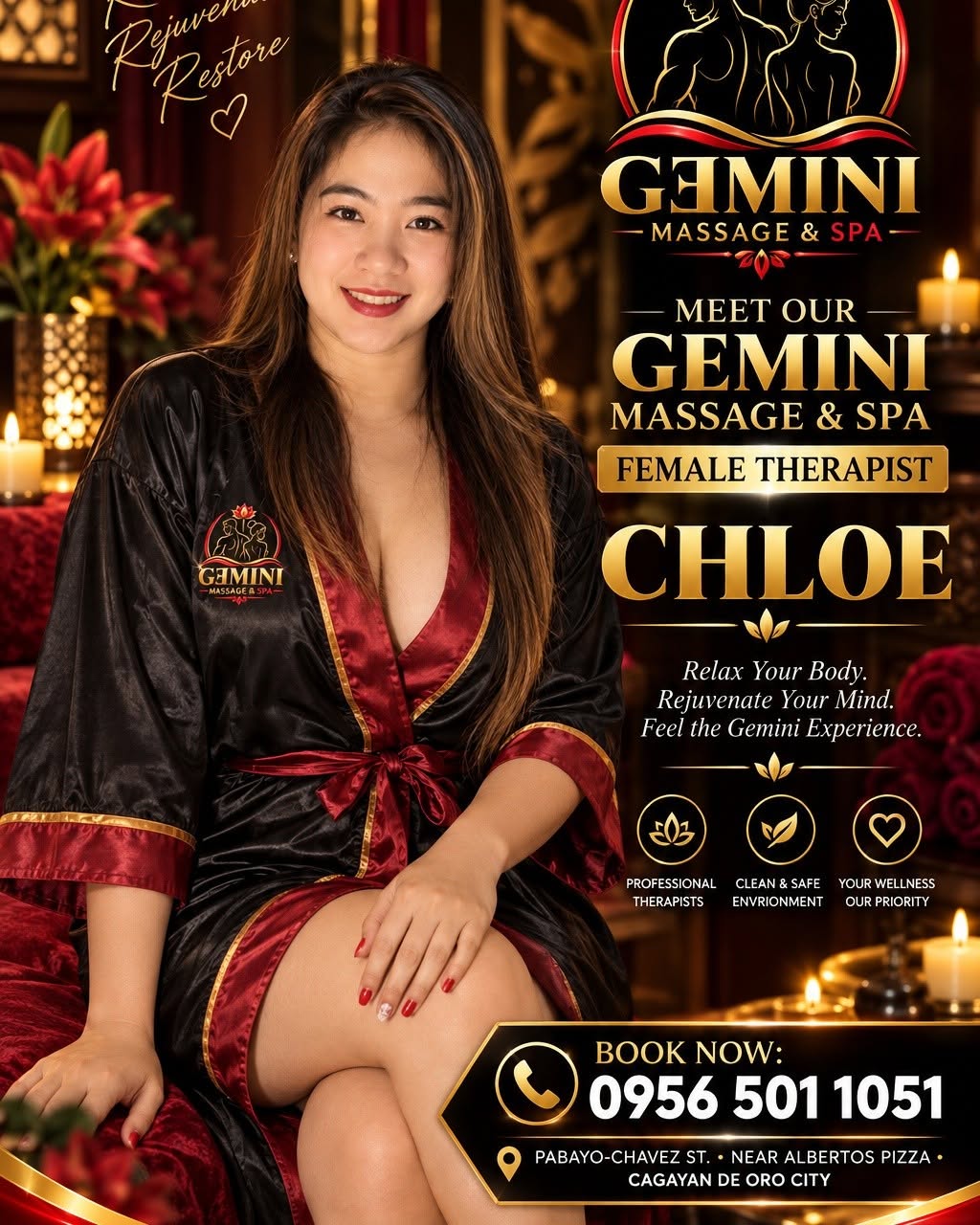 Gemini Massage & Spa therapist 3