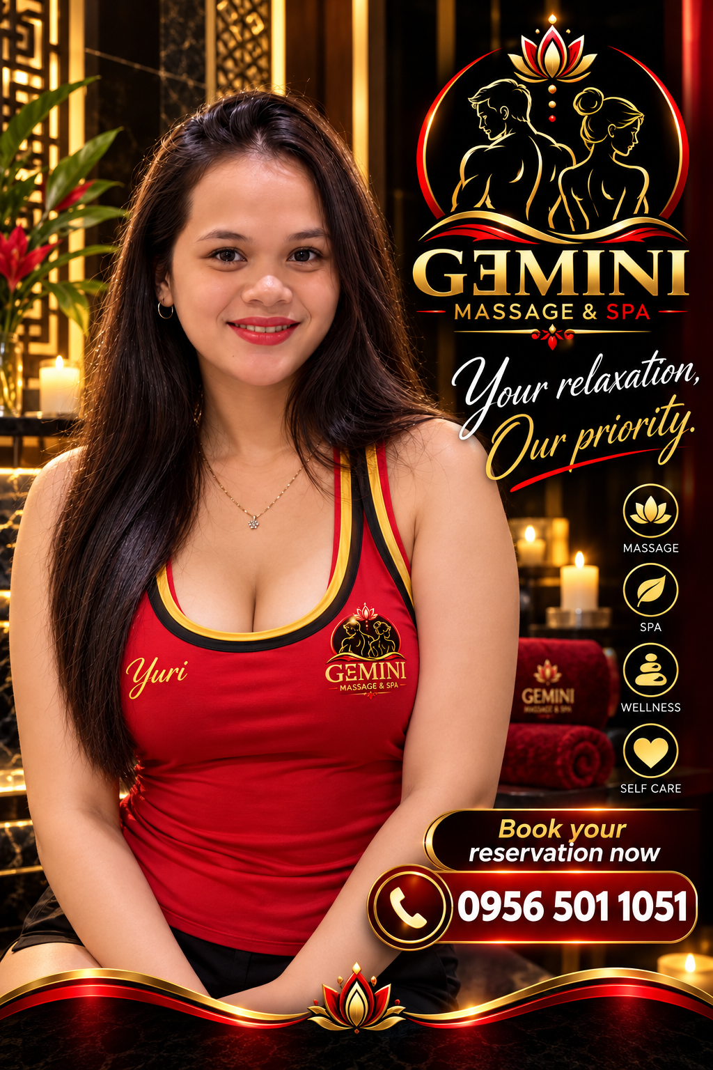 Faye - Gemini Massage & Spa female therapist