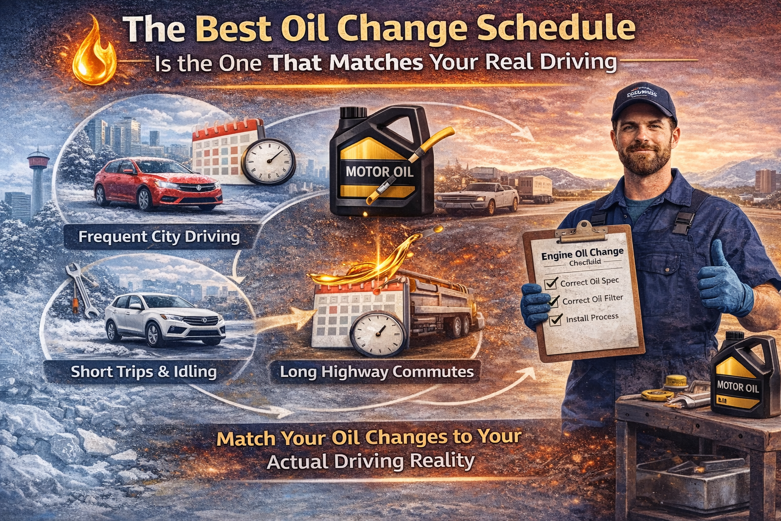 The Best Oil Change Schedule Is the One That Matches Your Real Driving The Best Oil Change Schedule Is the One That Matches Your Real Driving