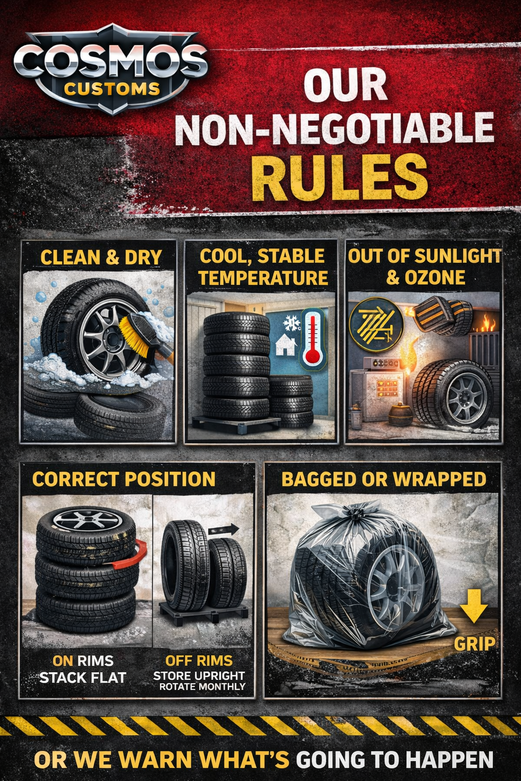 Our Non-Negotiable Rules