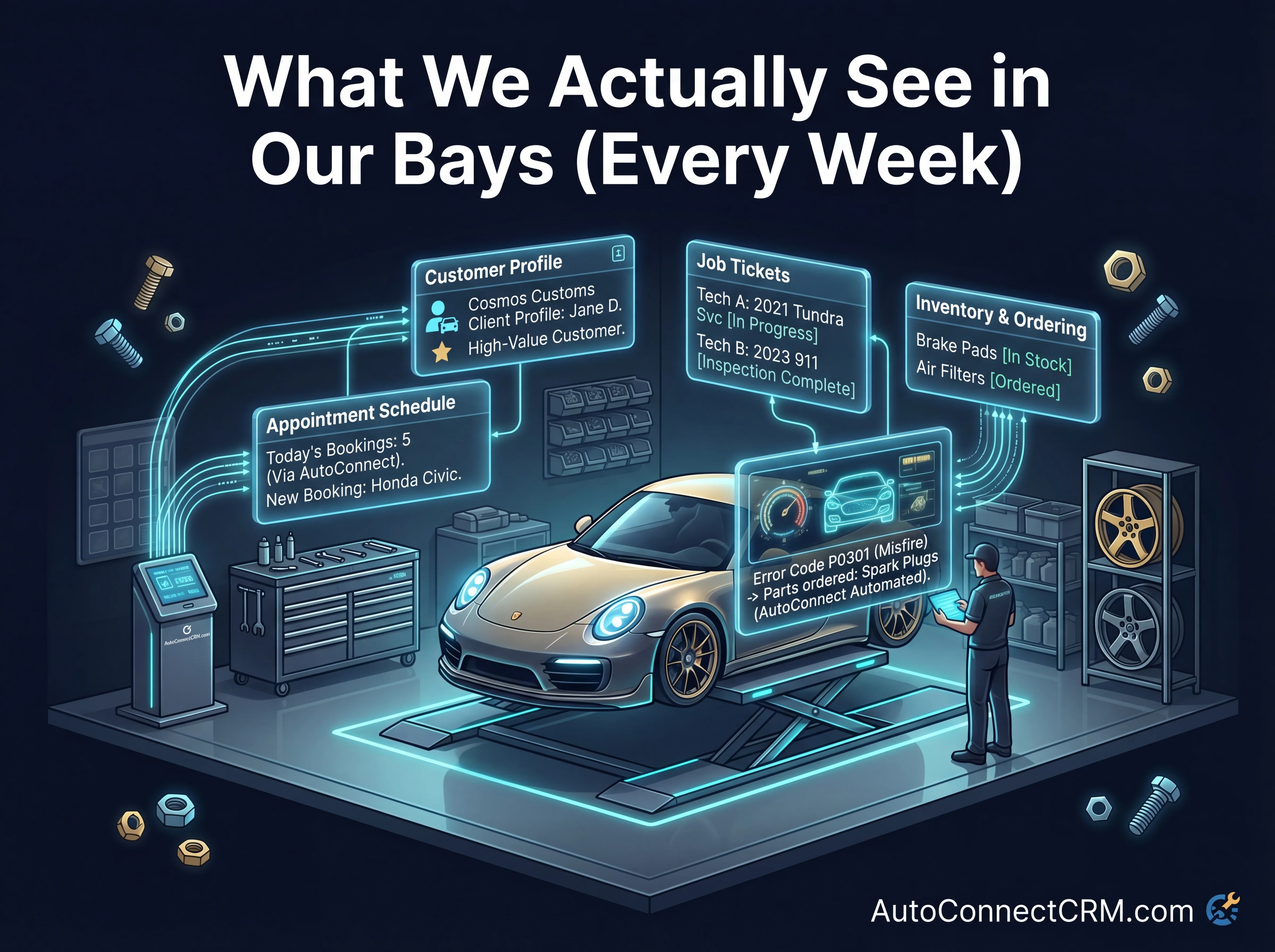 What We Actually See in Our Bays (Every Week)