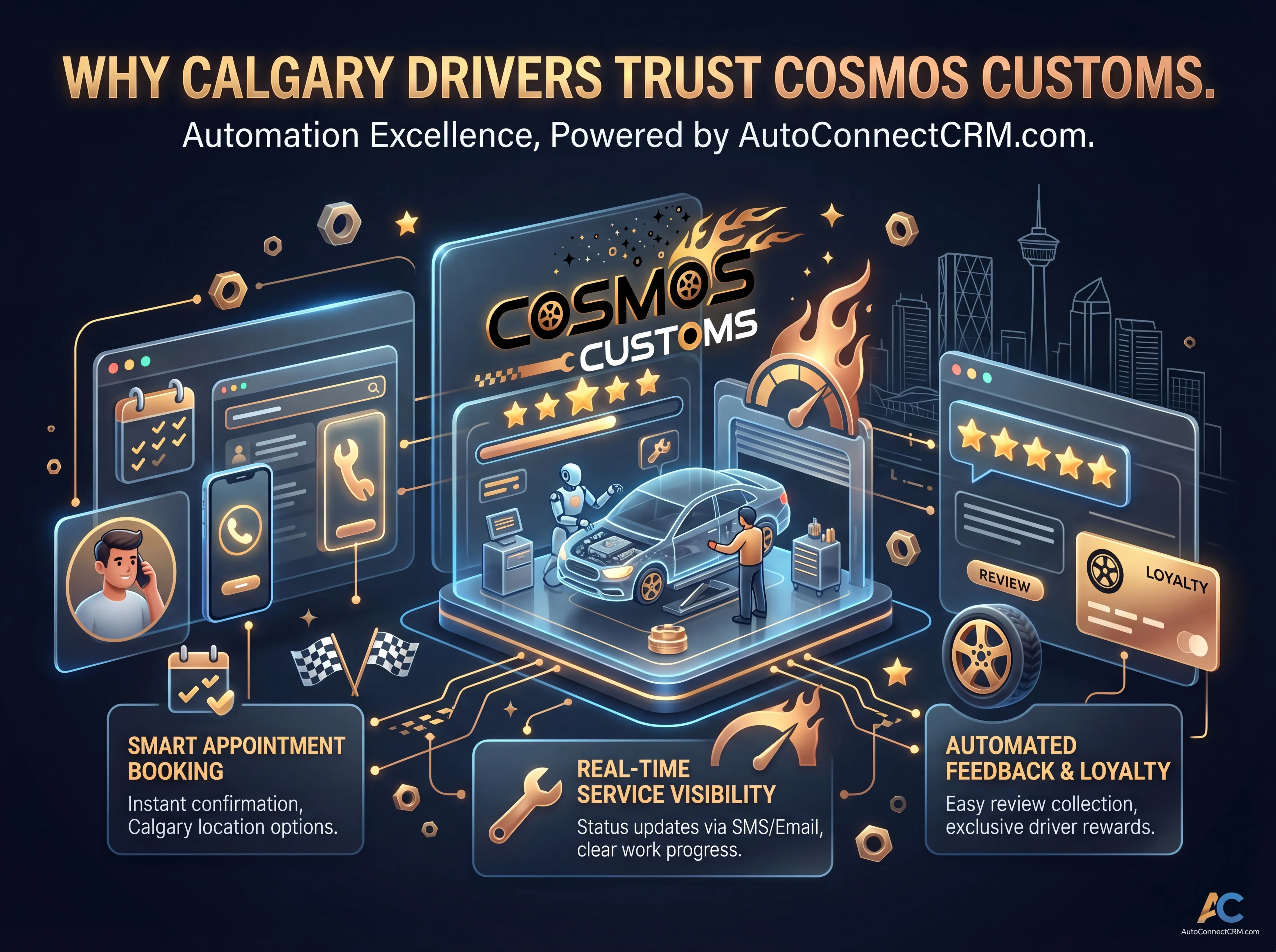 Why Calgary Drivers Trust Cosmos Customs