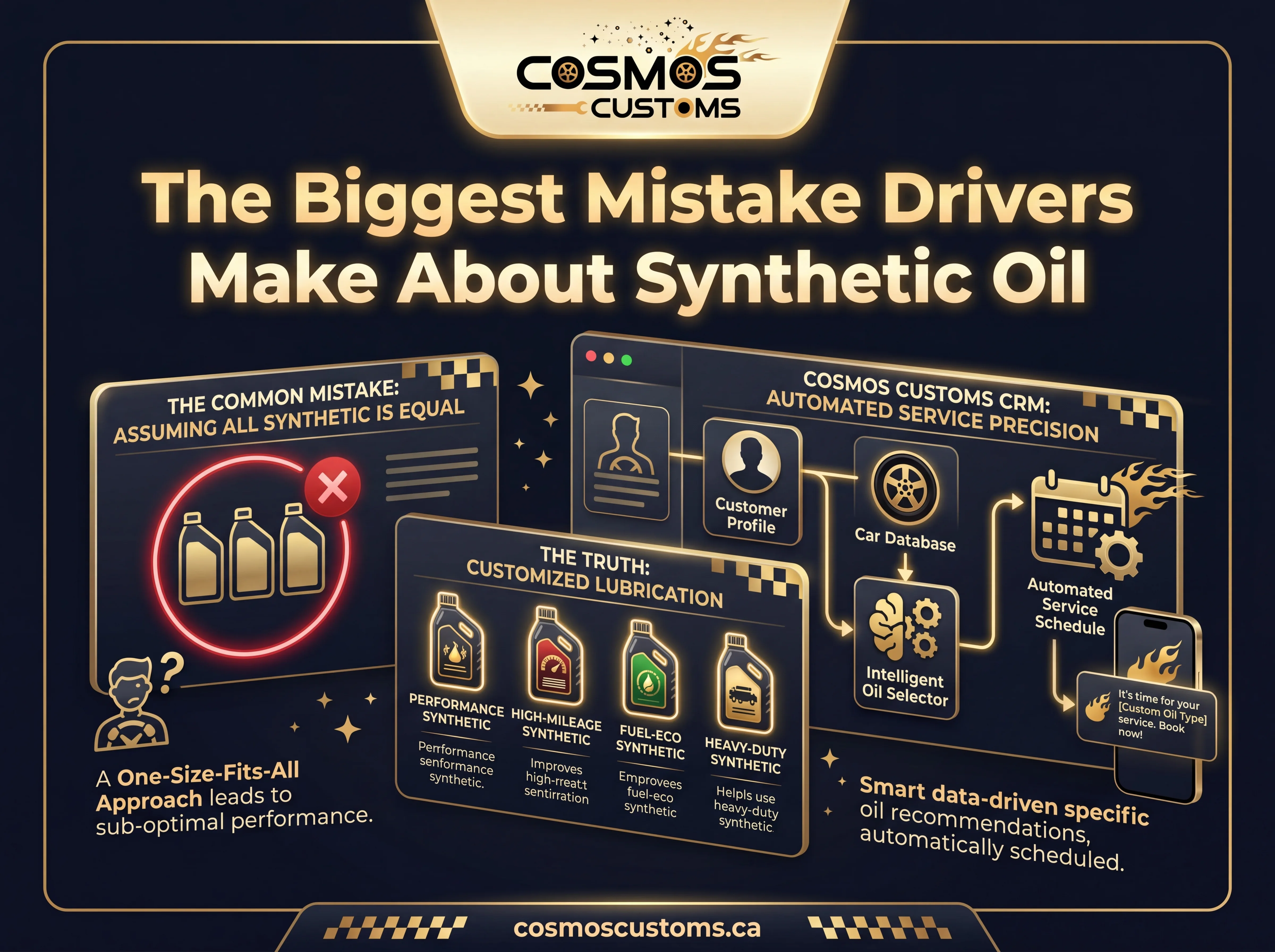 The Biggest Mistake Drivers Make About Synthetic Oil