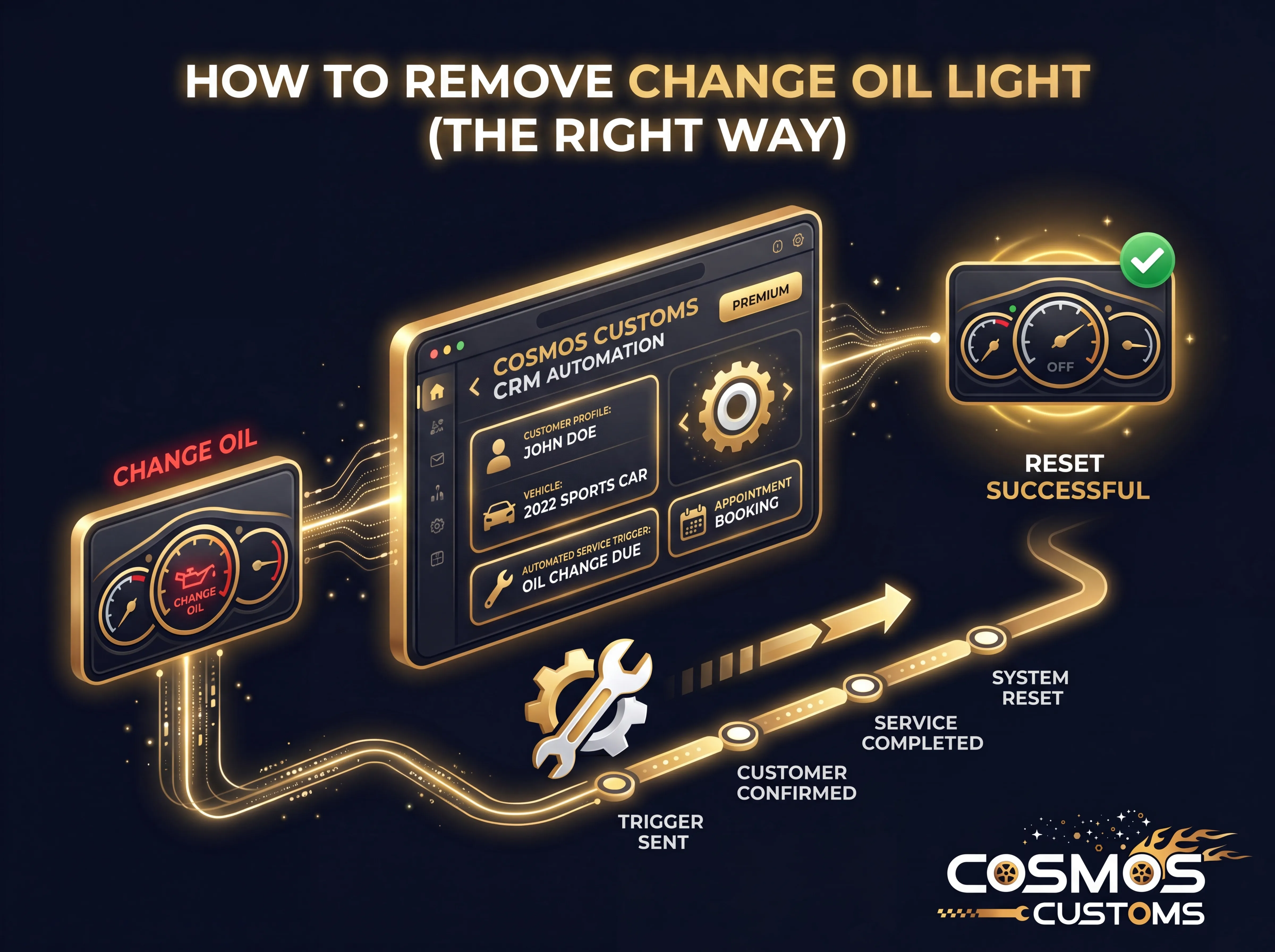 How to Remove Change Oil Light (The Right Way)