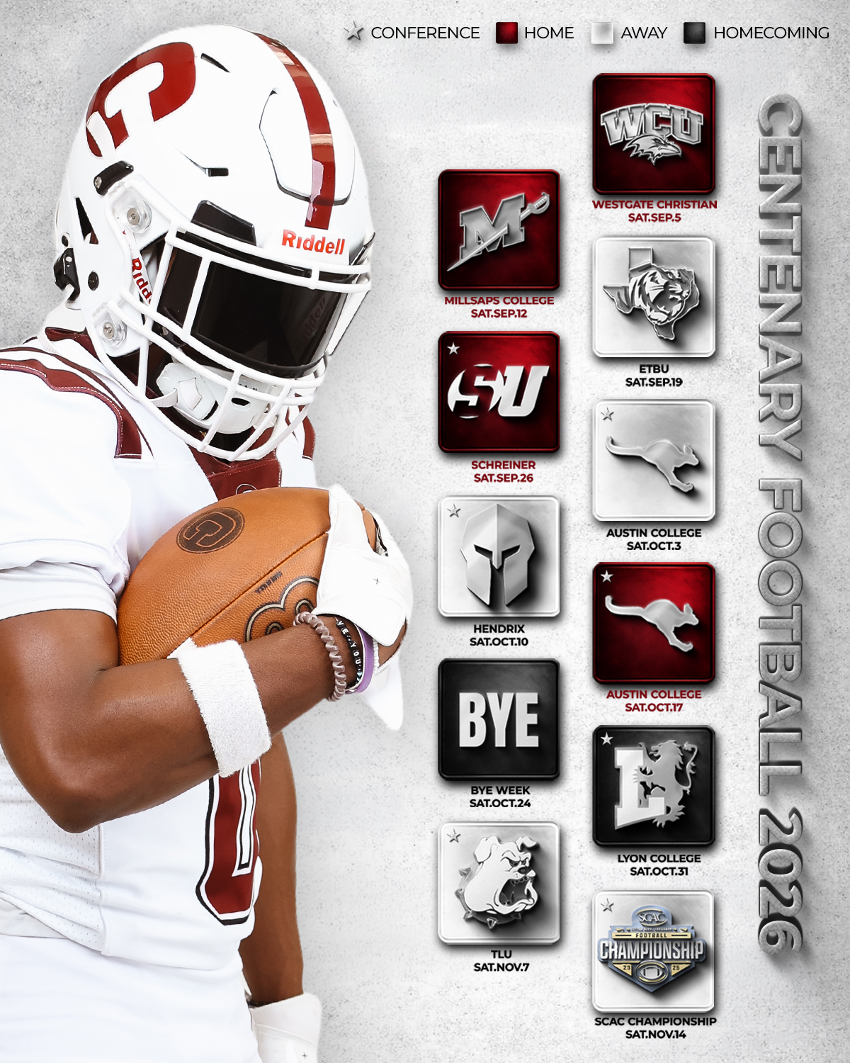 Centenary Schedule Release