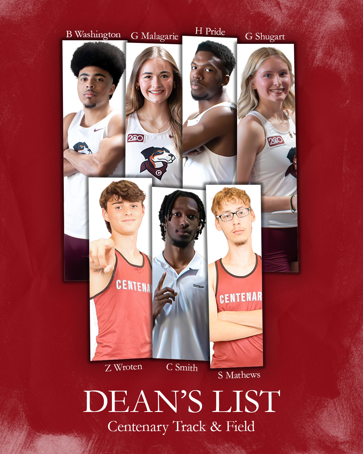 Track and Field Deans list