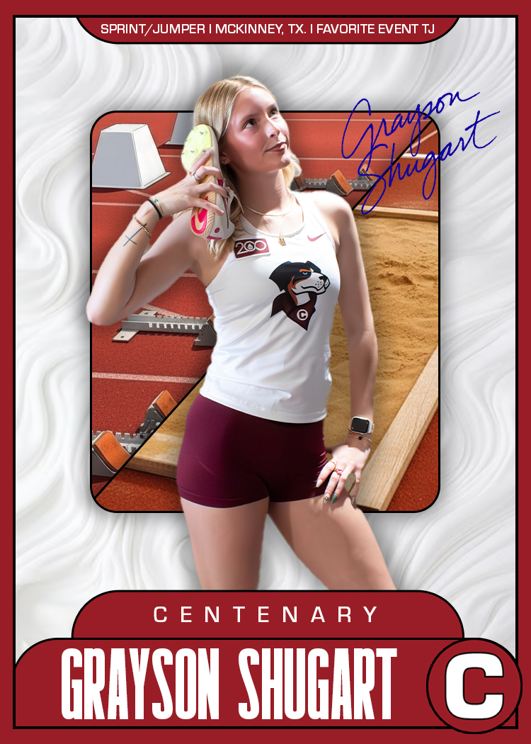 Track athlete backpack tag