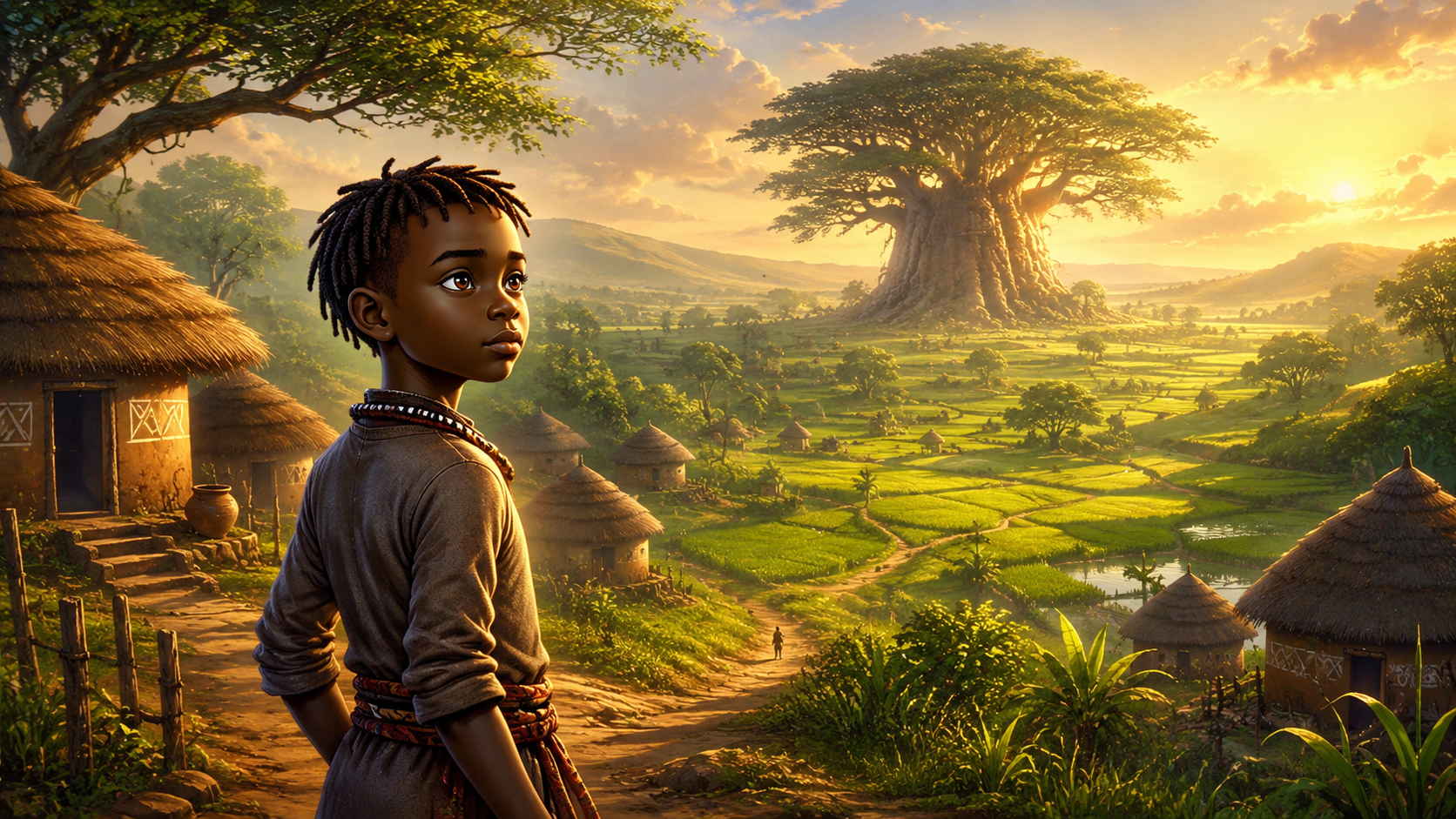 SANDEIKO Alkebulan magical character artwork
