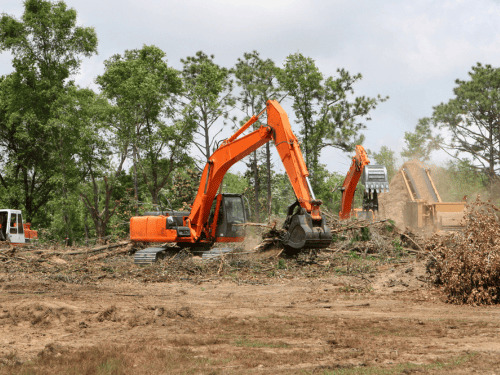 Land Clearing in College Station