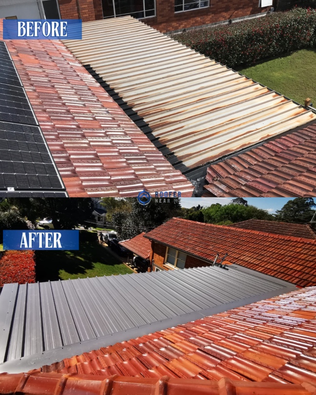 Roof Replacement in Cammeray