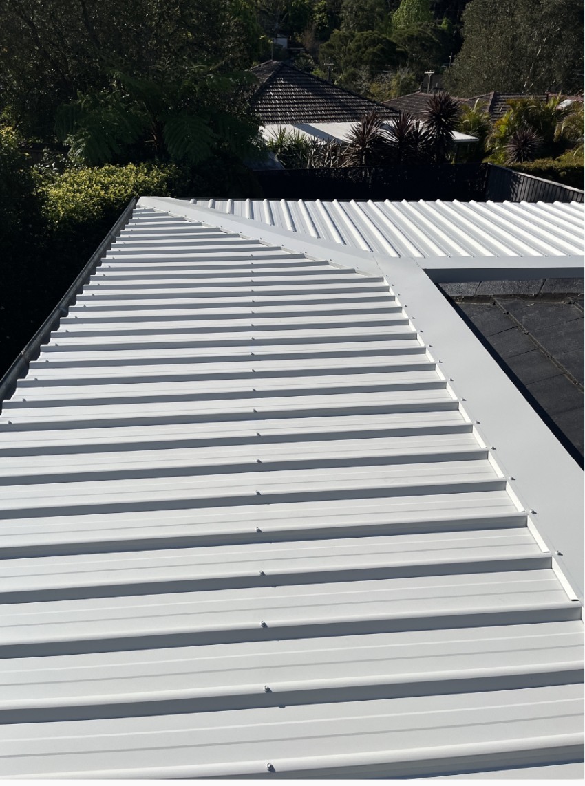 Blocked gutters, valley re-lay — Balgowlah