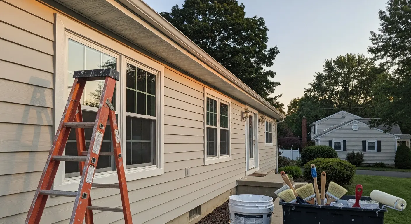 Exterior painting project
