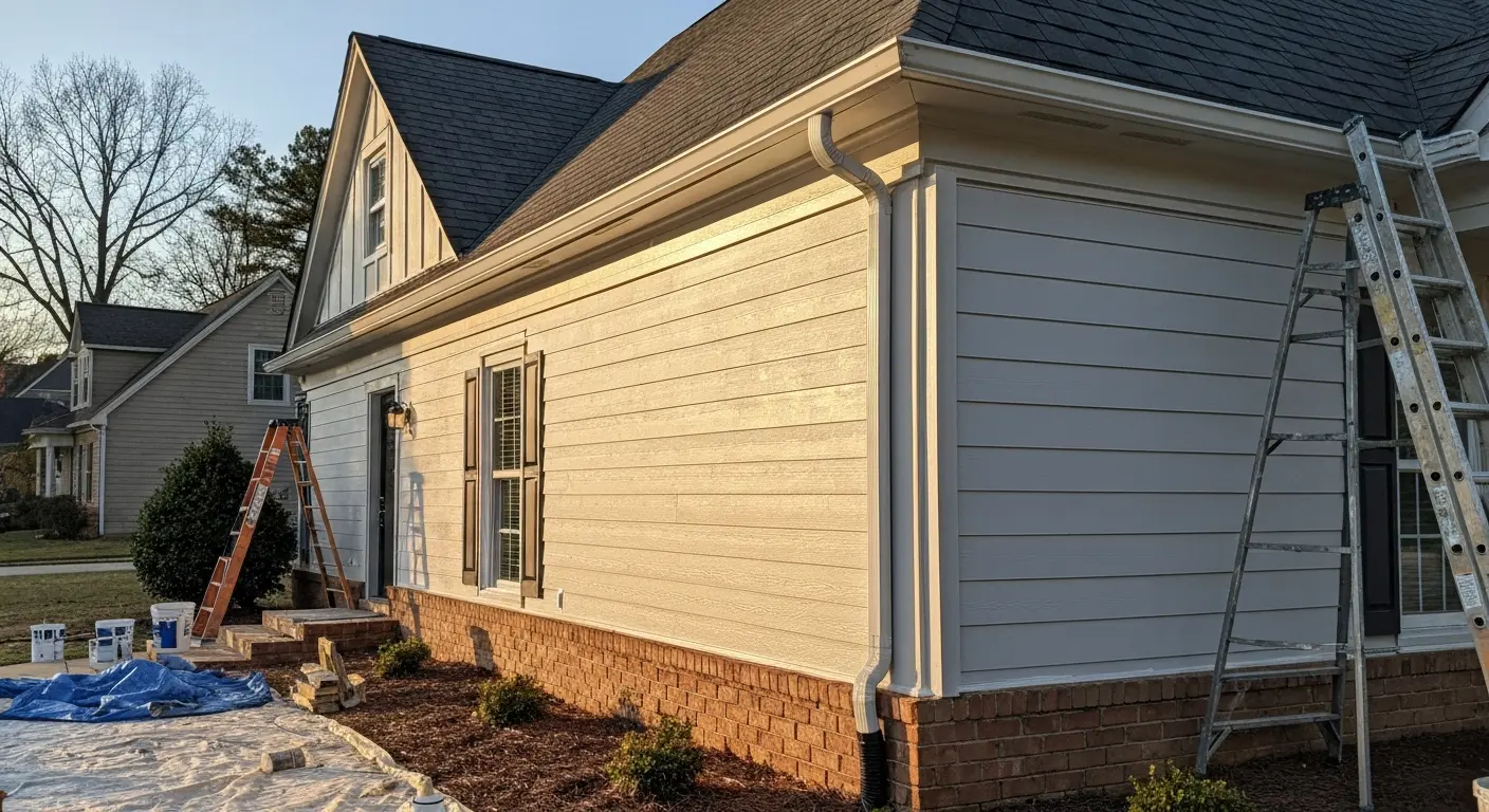 Exterior house painting