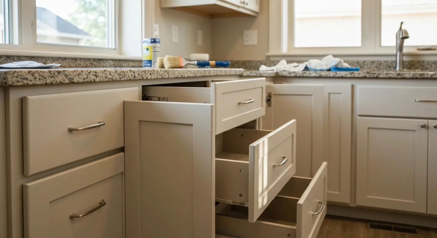 Cabinet painting project
