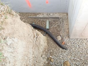 Basement tile drains in Nashville, TN.