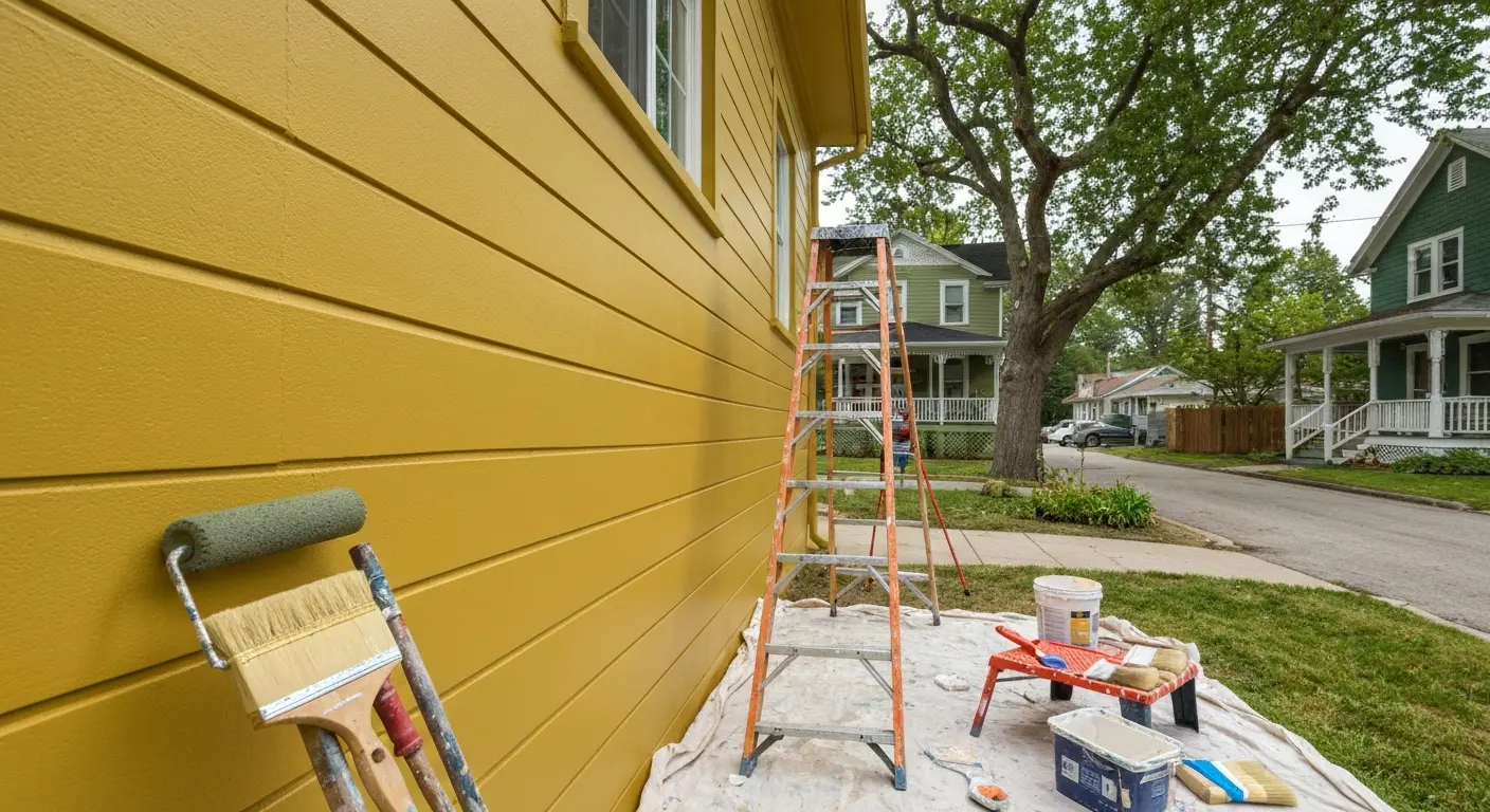 Exterior painting service