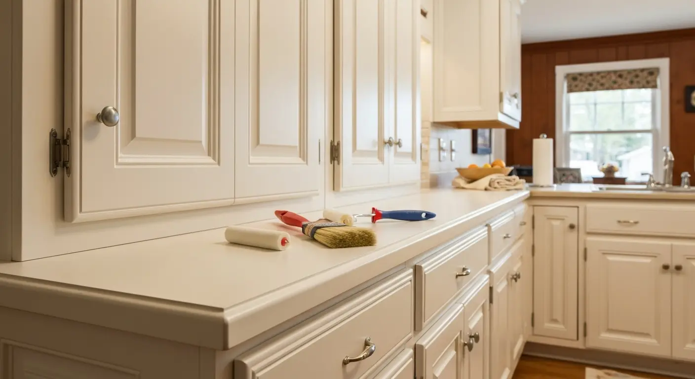 Trim and cabinet painting