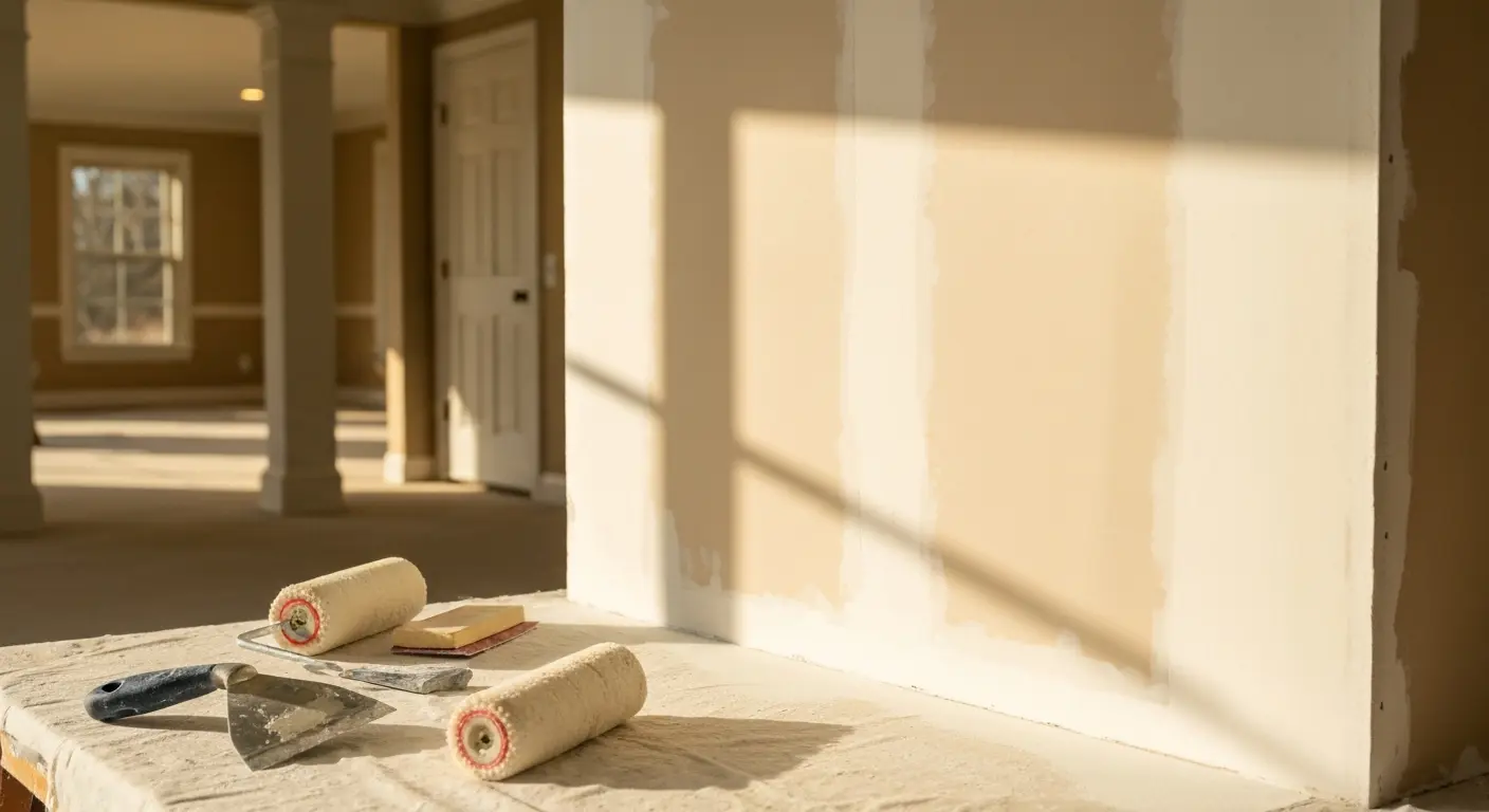 Drywall repair and painting