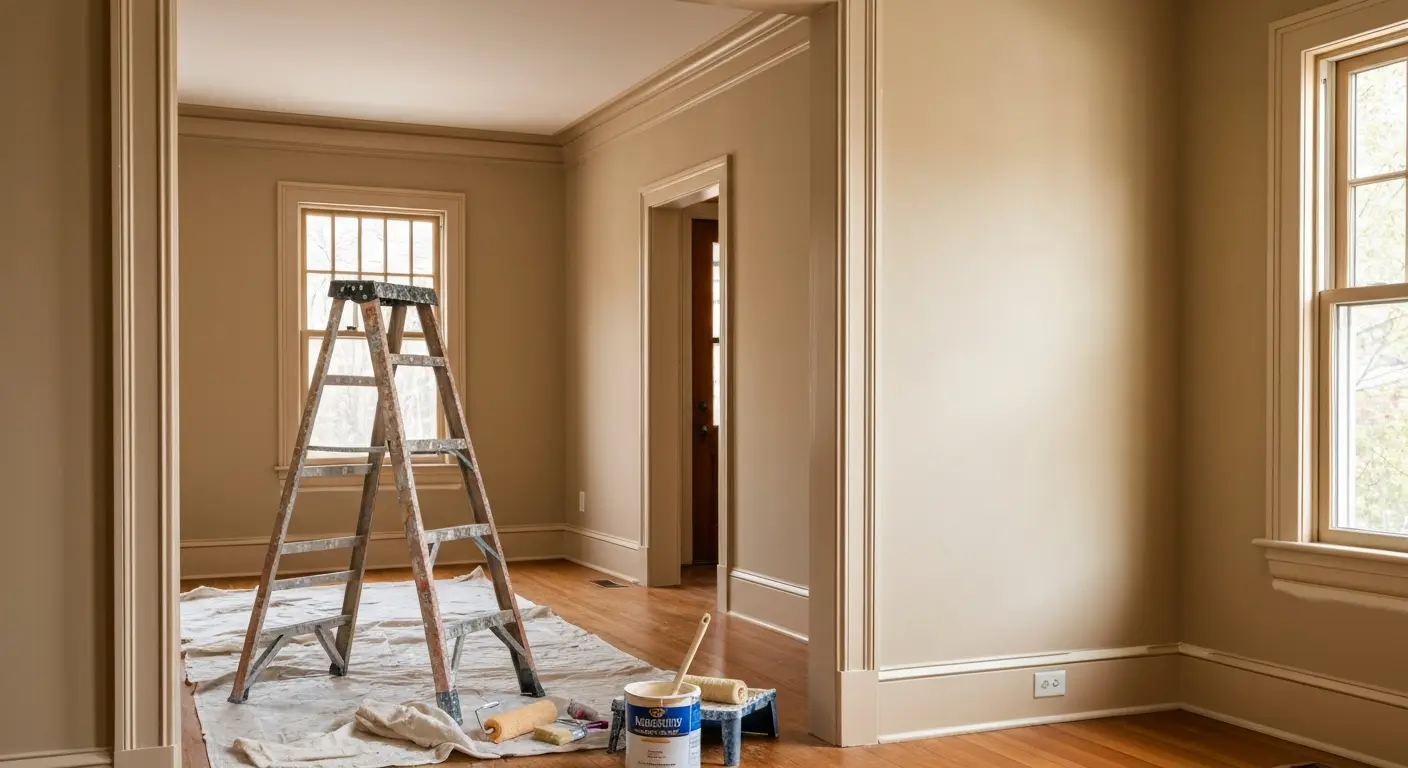 Interior painting project