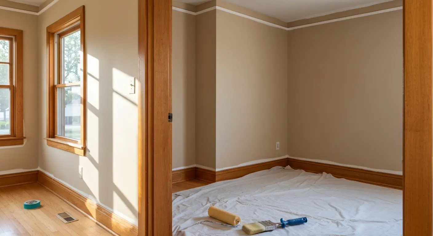 Interior painting project