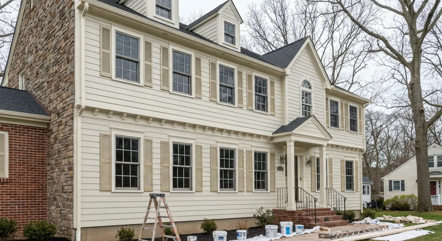 Exterior painting service