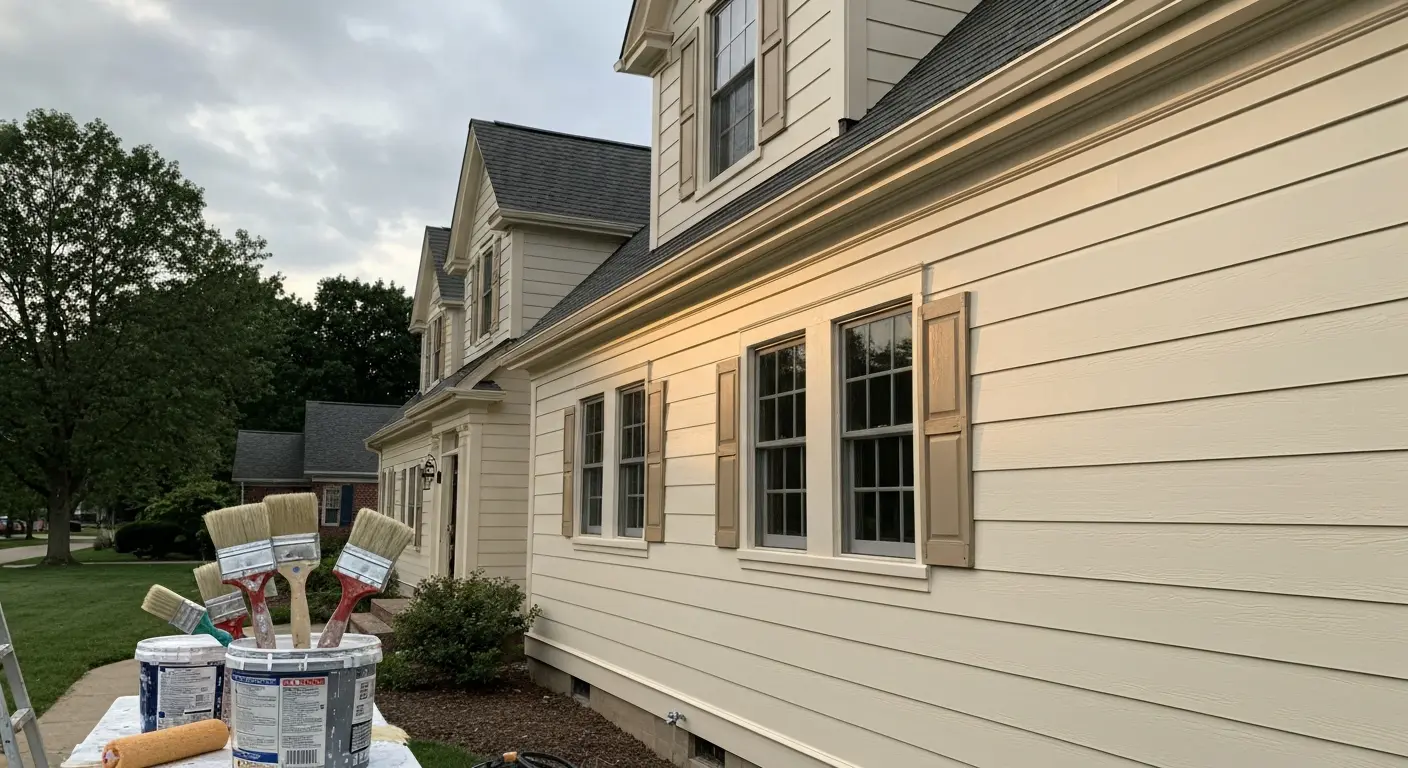 Exterior painting project