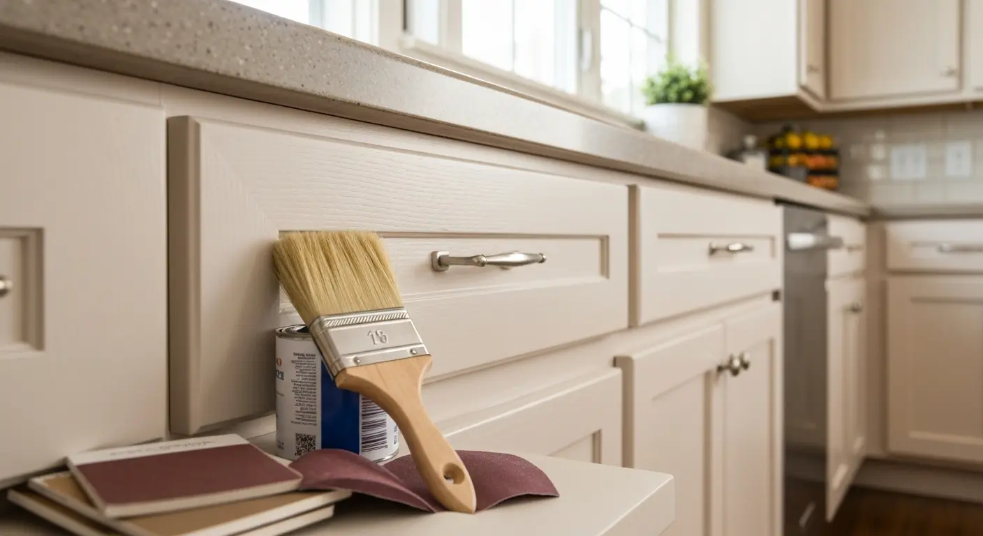 Cabinet refinishing project