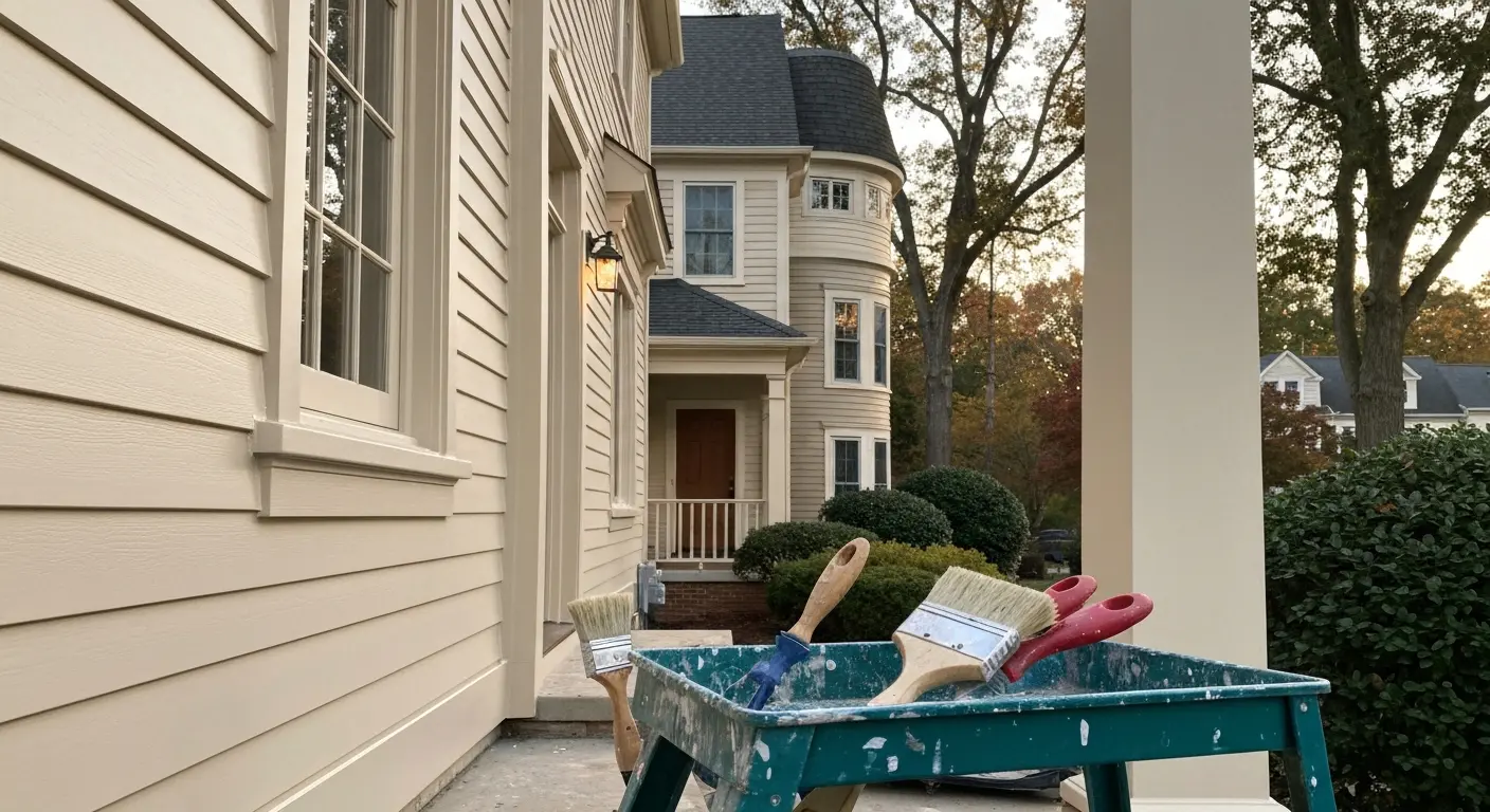 Exterior painting service