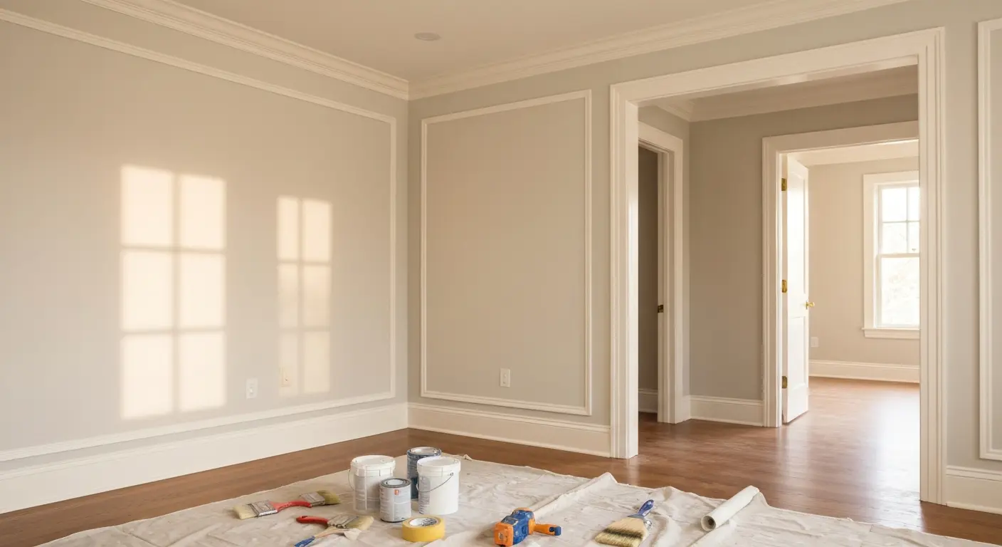 Interior painting project