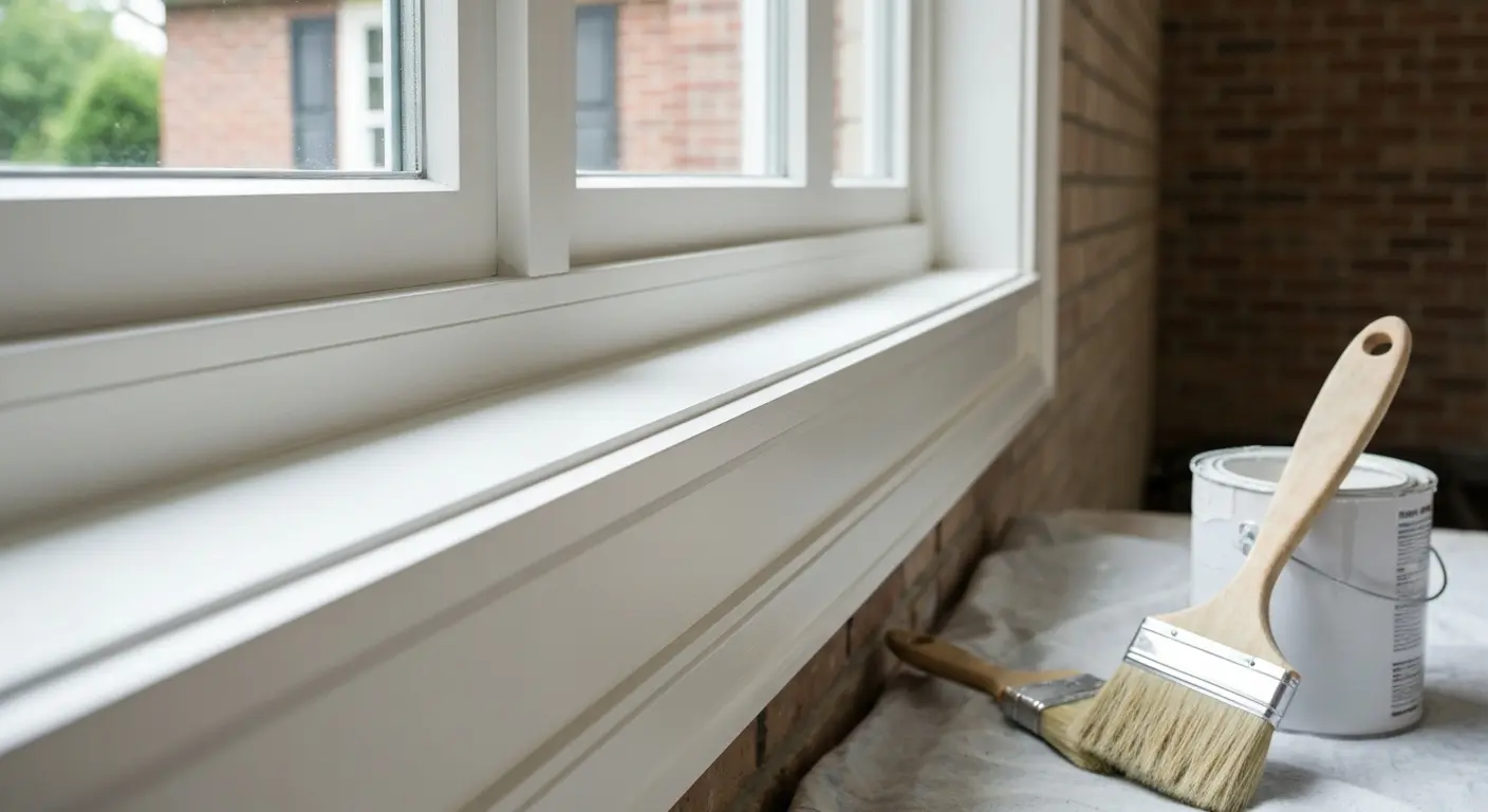 Trim painting detail
