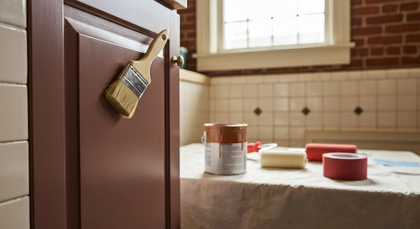 Cabinet painting service