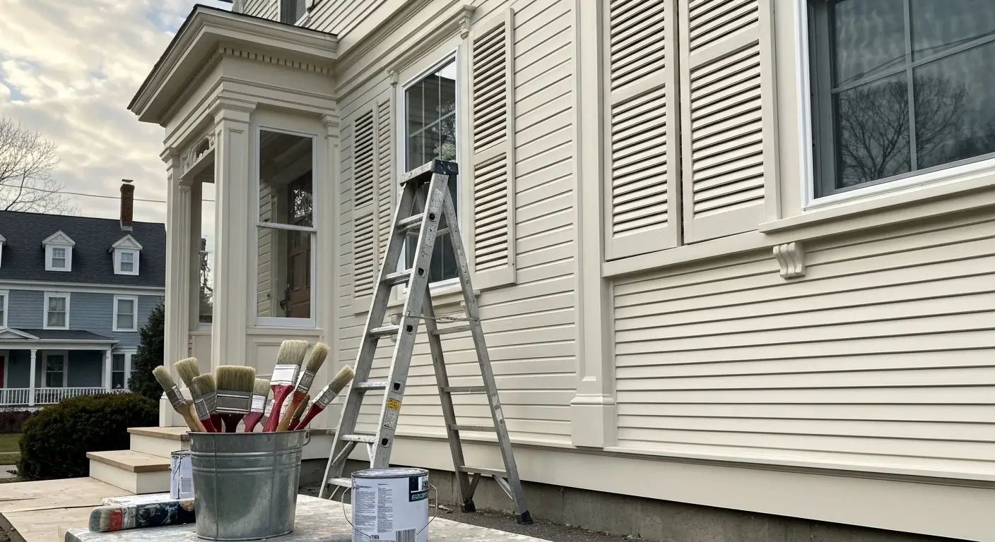 Exterior painting project
